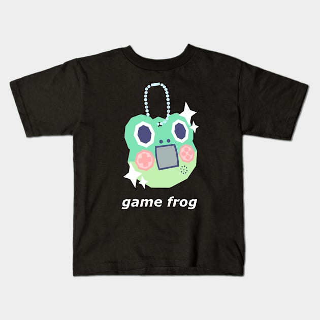 game frog Kids T-Shirt by crimecommitter's store